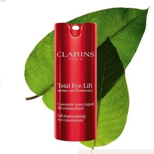 Clarins Total Eye Lift Eye Cream for Firming, Wrinkles, Dark Circles + Puffiness